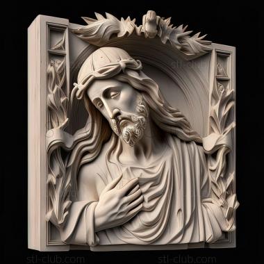 3D model st jesus (STL)